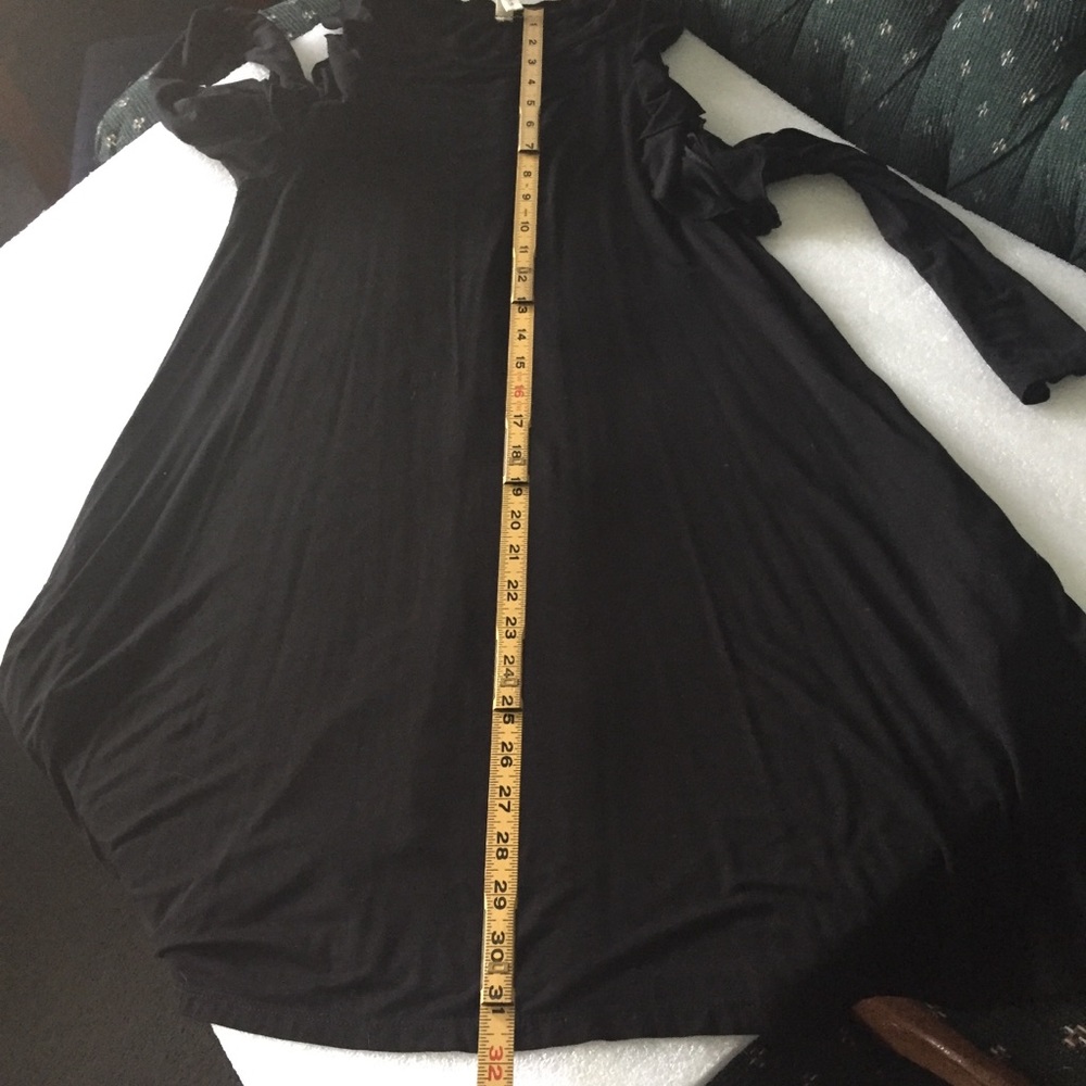 Élan Black Swing long sleeve Dress - Picture 7 of 8